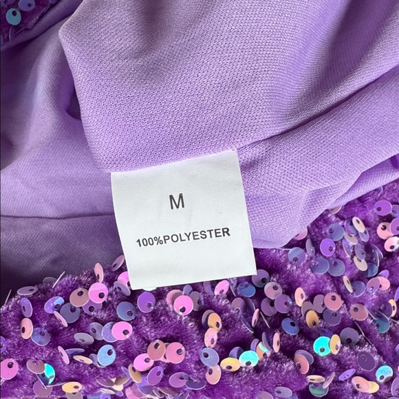 Catchall Alexandra velvet sequined one shoulder bodycon midi dress NWT size M - Picture 7 of 11